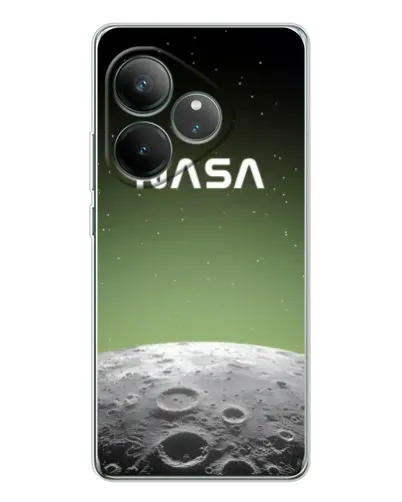 Чехол для Realme GT Neo 6 с картинкой «NASA — лунный градиент»