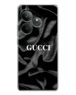Чехол для Realme GT Neo 6 с картинкой «Gucci — шелковые волны»