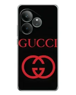 Чехол для Realme GT Neo 6 с картинкой «Gucci — красный логотип» Чехол для Realme GT Neo 6 с картинкой «Gucci — красный логотип»