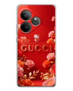 Чехол для Realme GT Neo 6 с картинкой «Gucci — золотой сад» Чехол для Realme GT Neo 6 с картинкой «Gucci — золотой сад»