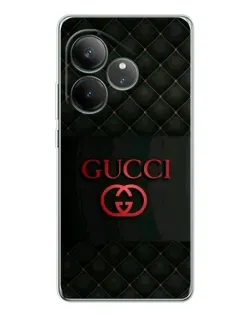 Чехол для Realme GT Neo 6 с картинкой «Gucci — стеганый черный» Чехол для Realme GT Neo 6 с картинкой «Gucci — стеганый черный»