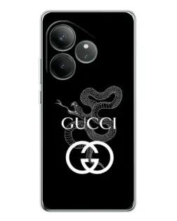Чехол для Realme GT Neo 6 с картинкой «Gucci — серебряная змея» Чехол для Realme GT Neo 6 с картинкой «Gucci — серебряная змея»