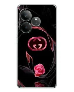 Чехол для Realme GT Neo 6 с картинкой «Gucci — неоновая роза» Чехол для Realme GT Neo 6 с картинкой «Gucci — неоновая роза»