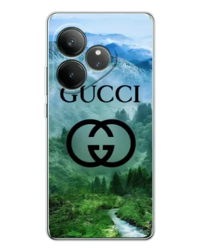 Чехол для Realme GT Neo 6 с картинкой «Gucci — горный пейзаж» Чехол для Realme GT Neo 6 с картинкой «Gucci — горный пейзаж»