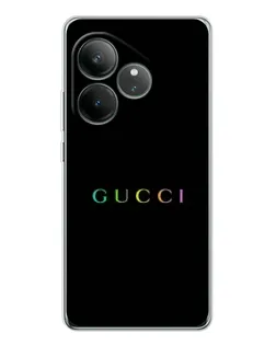 Чехол для Realme GT Neo 6 с картинкой «Gucci — неоновый минимализм» Чехол для Realme GT Neo 6 с картинкой «Gucci — неоновый минимализм»