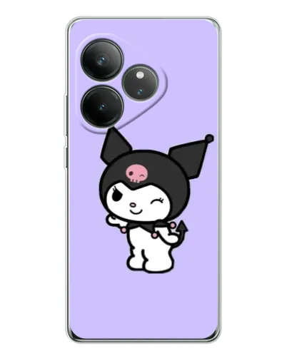 Чехол для Realme GT Neo 6 с картинкой «Классическая Kuromi»