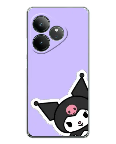 Чехол для Realme GT Neo 6 с картинкой «Забавная Kuromi»