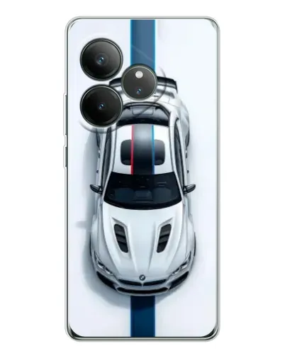 Чехол для Realme GT Neo 6 с картинкой «Вид сверху — BMW M» Чехол для Realme GT Neo 6 с картинкой «Вид сверху — BMW M»