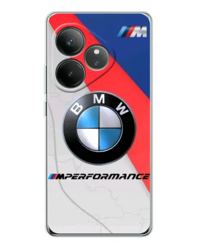Чехол для Realme GT Neo 6 с картинкой «BMW Performance стиль» Чехол для Realme GT Neo 6 с картинкой «BMW Performance стиль»