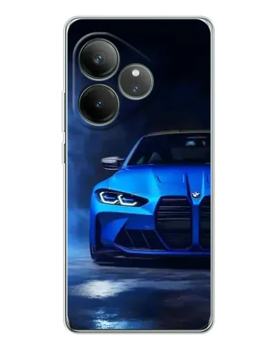 Чехол для Realme GT Neo 6 с картинкой «Голубая BMW M4» Чехол для Realme GT Neo 6 с картинкой «Голубая BMW M4»