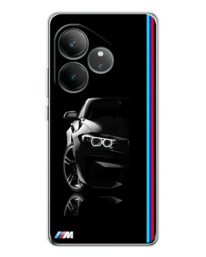 Чехол для Realme GT Neo 6 с картинкой «Силуэт BMW в темноте» Чехол для Realme GT Neo 6 с картинкой «Силуэт BMW в темноте»