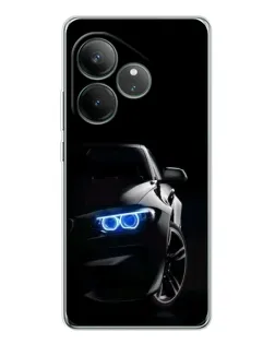 Чехол для Realme GT Neo 6 с картинкой «BMW — ночной взгляд»