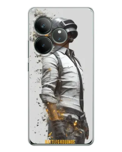 Чехол для Realme GT Neo 6 с картинкой «PUBG — боец в пыли» Чехол для Realme GT Neo 6 с картинкой «PUBG — боец в пыли»