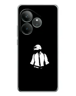 Чехол для Realme GT Neo 6 с картинкой «PUBG — белый шлем» Чехол для Realme GT Neo 6 с картинкой «PUBG — белый шлем»