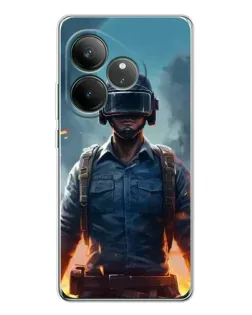Чехол для Realme GT Neo 6 с картинкой «PUBG — реалистичный герой» Чехол для Realme GT Neo 6 с картинкой «PUBG — реалистичный герой»