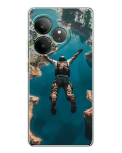 Чехол для Realme GT Neo 6 с картинкой «PUBG — свободное падение» Чехол для Realme GT Neo 6 с картинкой «PUBG — свободное падение»