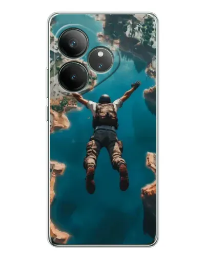 Чехол для Realme GT Neo 6 с картинкой «PUBG — свободное падение» Чехол для Realme GT Neo 6 с картинкой «PUBG — свободное падение»
