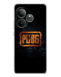 Чехол для Realme GT Neo 6 с картинкой «PUBG — золотой логотип» Чехол для Realme GT Neo 6 с картинкой «PUBG — золотой логотип»