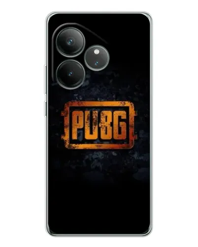 Чехол для Realme GT Neo 6 с картинкой «PUBG — золотой логотип» Чехол для Realme GT Neo 6 с картинкой «PUBG — золотой логотип»