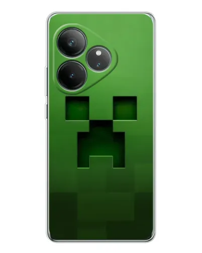 Чехол для Realme GT Neo 6 с картинкой «Крипер микро-дизайн» Чехол для Realme GT Neo 6 с картинкой «Крипер микро-дизайн»