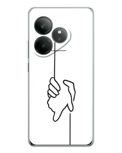 Чехол для Realme GT Neo 6 с картинкой «Рука держит» Чехол для Realme GT Neo 6 с картинкой «Рука держит»