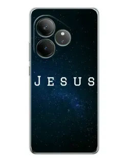 Чехол для Realme GT Neo 6 с картинкой «Звездное небо Jesus»
