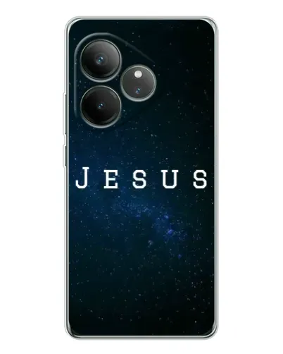 Чехол для Realme GT Neo 6 с картинкой «Звездное небо Jesus» Чехол для Realme GT Neo 6 с картинкой «Звездное небо Jesus»