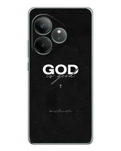Чехол для Realme GT Neo 6 с картинкой «GOD — Бог над всем» Чехол для Realme GT Neo 6 с картинкой «GOD — Бог над всем»