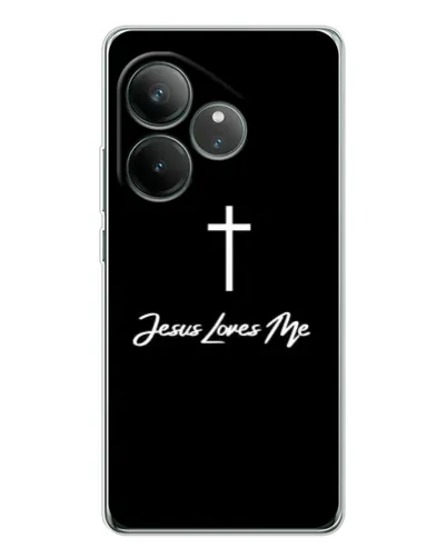 Чехол для Realme GT Neo 6 с картинкой «Иисус любит тебя» Чехол для Realme GT Neo 6 с картинкой «Иисус любит тебя»