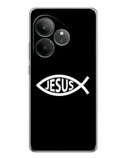 Чехол для Realme GT Neo 6 с картинкой «Классический Jesus»