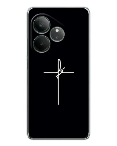 Чехол для Realme GT Neo 6 с картинкой «Тонкий крест» Чехол для Realme GT Neo 6 с картинкой «Тонкий крест»