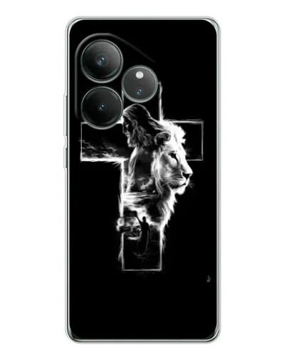 Чехол для Realme GT Neo 6 с картинкой «Сияющий крест Jesus» Чехол для Realme GT Neo 6 с картинкой «Сияющий крест Jesus»
