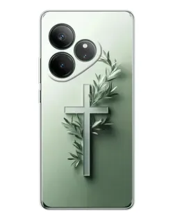 Чехол для Realme GT Neo 6 с картинкой «Оливковая ветвь»