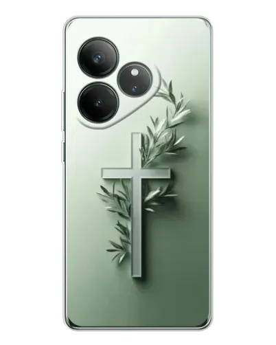 Чехол для Realme GT Neo 6 с картинкой «Оливковая ветвь» Чехол для Realme GT Neo 6 с картинкой «Оливковая ветвь»