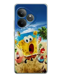 Чехол для Realme GT Neo 6 с картинкой «Развлечения на пляже»