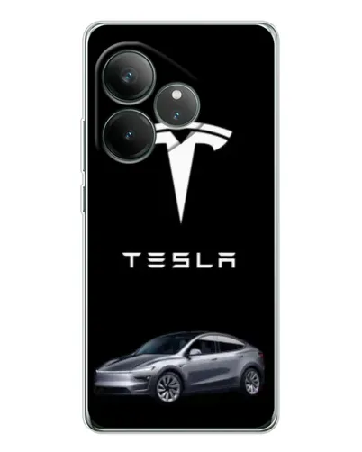 Чехол для Realme GT Neo 6 с картинкой «Tesla Model Y» Чехол для Realme GT Neo 6 с картинкой «Tesla Model Y»