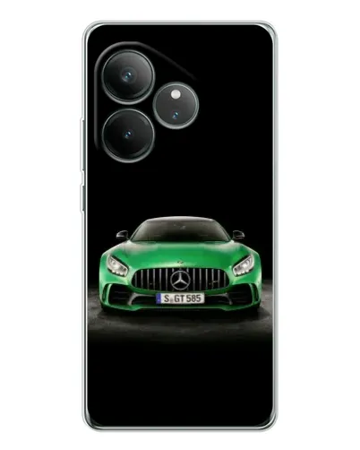 Чехол для Realme GT Neo 6 с картинкой «Mercedes — неоновый лого» Чехол для Realme GT Neo 6 с картинкой «Mercedes — неоновый лого»