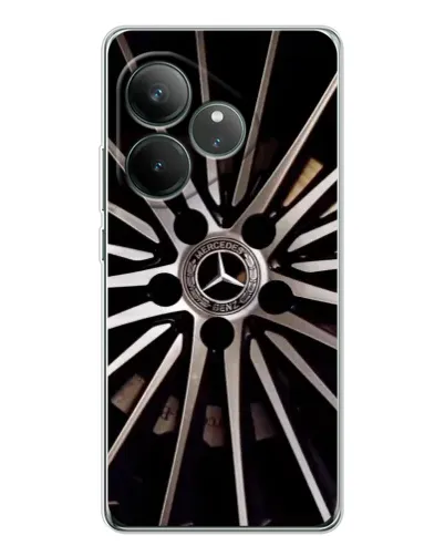 Чехол для Realme GT Neo 6 с картинкой «Диск Mercedes» Чехол для Realme GT Neo 6 с картинкой «Диск Mercedes»