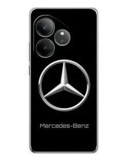 Чехол для Realme GT Neo 6 с картинкой «Mercedes Silver Logo»