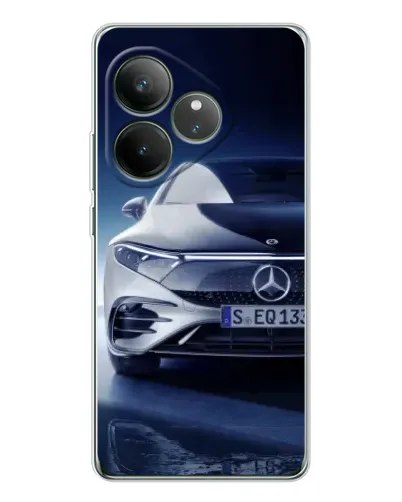 Чехол для Realme GT Neo 6 с картинкой «Mercedes EQ — будущее» Чехол для Realme GT Neo 6 с картинкой «Mercedes EQ — будущее»