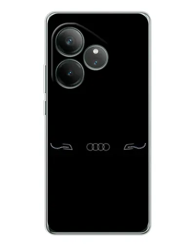 Чехол для Realme GT Neo 6 с картинкой «Audi — световой подпись»