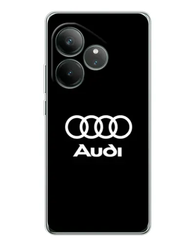 Чехол для Realme GT Neo 6 с картинкой «Классическое лого Audi»