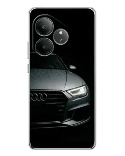 Чехол для Realme GT Neo 6 с картинкой «Audi — детализация кузова» Чехол для Realme GT Neo 6 с картинкой «Audi — детализация кузова»