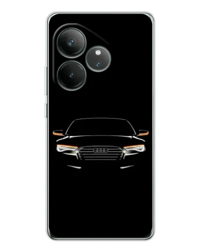 Чехол для Realme GT Neo 6 с картинкой «Audi — ночной контур»