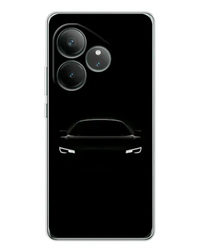Чехол для Realme GT Neo 6 с картинкой «Взгляд Audi в темноте»