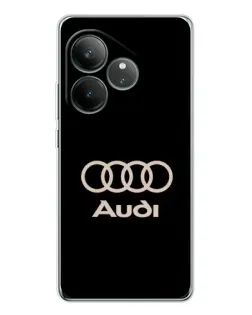 Чехол для Realme GT Neo 6 с картинкой «Audi — золотой логотип» Чехол для Realme GT Neo 6 с картинкой «Audi — золотой логотип»