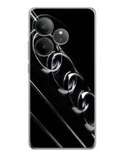 Чехол для Realme GT Neo 6 с картинкой «Audi — абстрактные кольца» Чехол для Realme GT Neo 6 с картинкой «Audi — абстрактные кольца»
