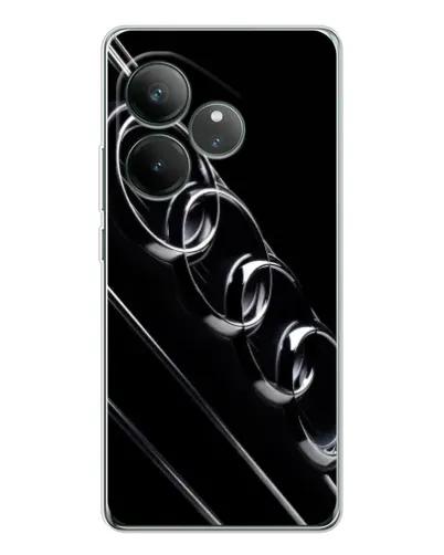 Чехол для Realme GT Neo 6 с картинкой «Audi — абстрактные кольца»