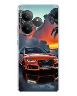 Чехол для Realme GT Neo 6 с картинкой «Audi — закат» Чехол для Realme GT Neo 6 с картинкой «Audi — закат»