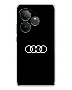 Чехол для Realme GT Neo 6 с картинкой «Audi White Logo» Чехол для Realme GT Neo 6 с картинкой «Audi White Logo»